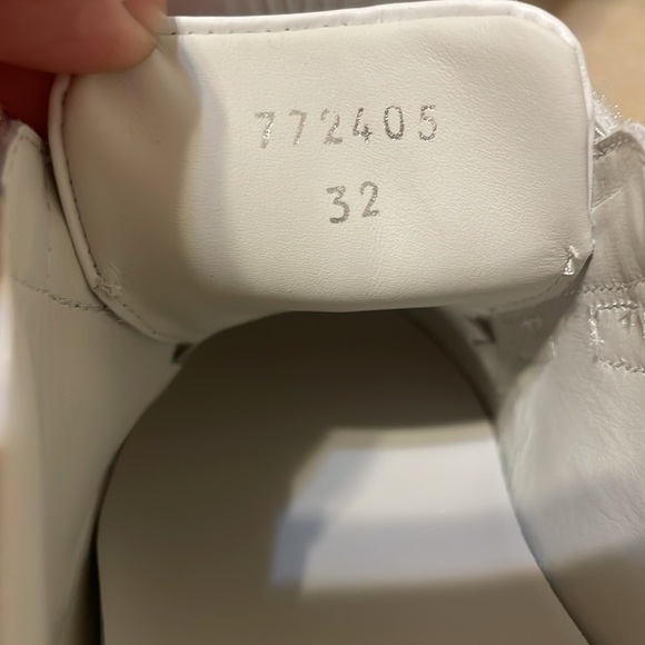 Gucci White and Green Apollo  Sneakers Unisex - Picture 14 of 15